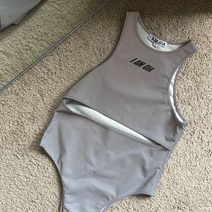 Reflective I.AM.GIA Calypso Bodysuit